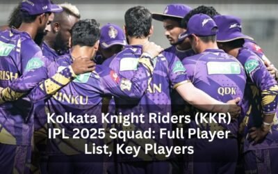 KKR Squad 2025: Full Player List, Key Players KKR Squad 2025