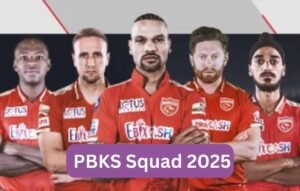 PBKS Squad 2025