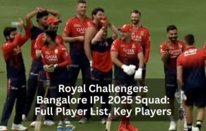 RCB Squad 2025