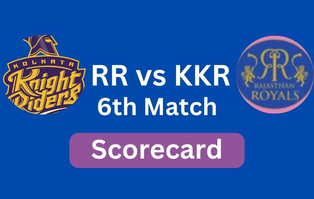Rajasthan Royals vs Kolkata Knight Riders Match Scorecard