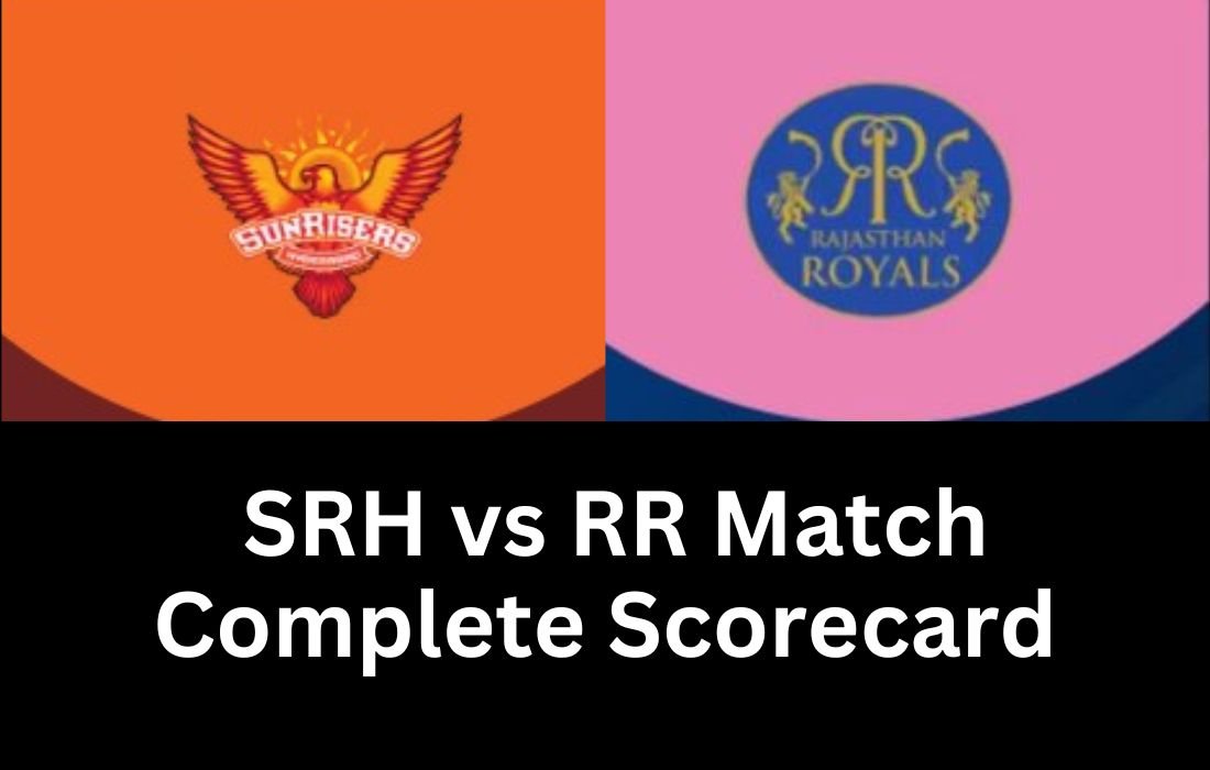 Sunrisers Hyderabad vs Rajasthan Royals Match Scorecard