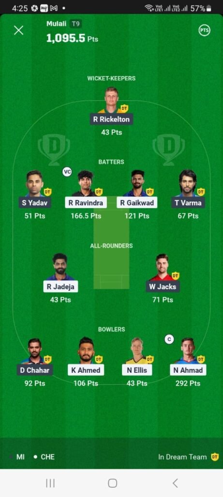 Dream winner 3 Dream11 Winner