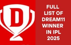Dream11 Winner