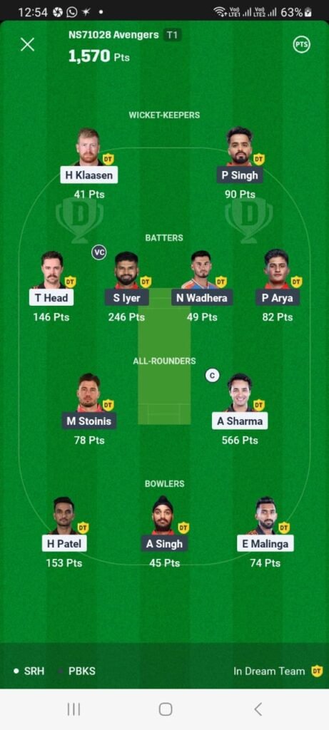 MATCH #27TH SRH VS PBKS ON 12 APRIL MATCH #27TH SRH VS PBKS ON 12 APRIL